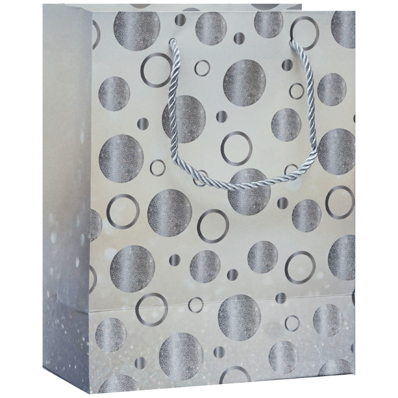 Pungi cadou din hartie cartonata cu maner 23x18x10 cm 12 buc, Adison